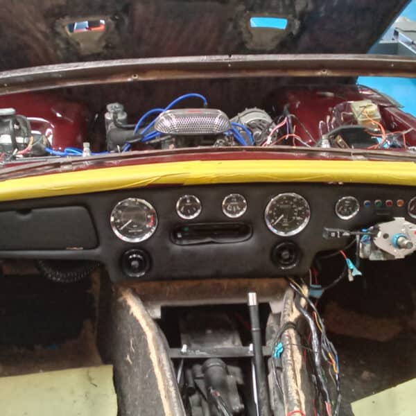 130626 1980 TVR 300S Dash Harness Routing 7