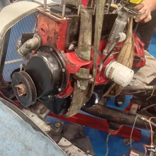 190626 1936 Fraser Nash BMW 319 Engine Removal 3