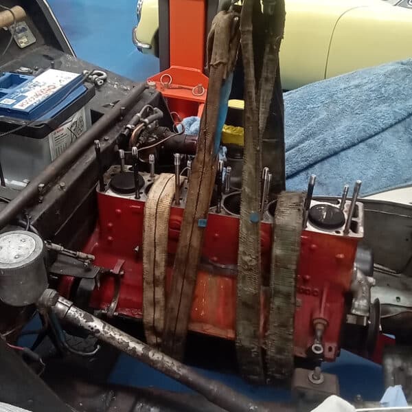 190626 1936 Fraser Nash BMW 319 Engine Removal 4