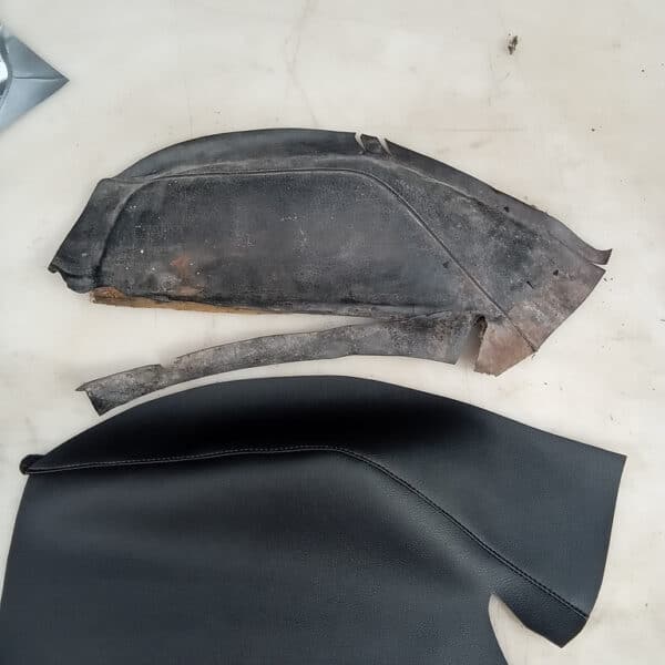 190626 1980 TVR 3000S Wheel Arch Trim Covers 2