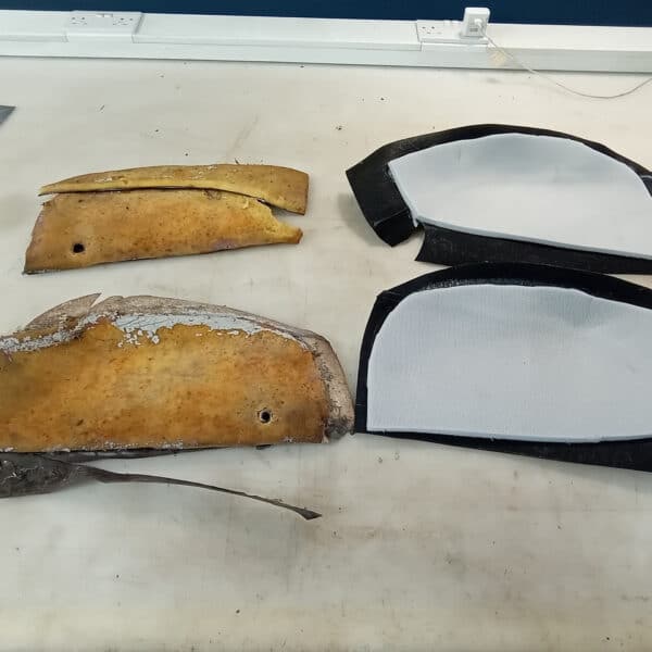 230626 1980 TVR 3000S Rear Arch Trims 11