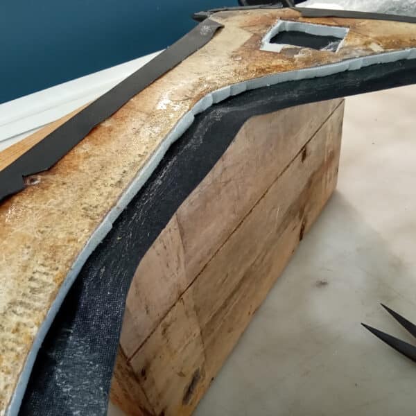 230626 1980 TVR 3000S Rear Arch Trims 2