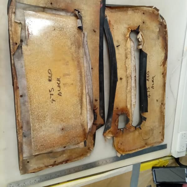 230626 1980 TVR 3000S Rear Arch Trims 21