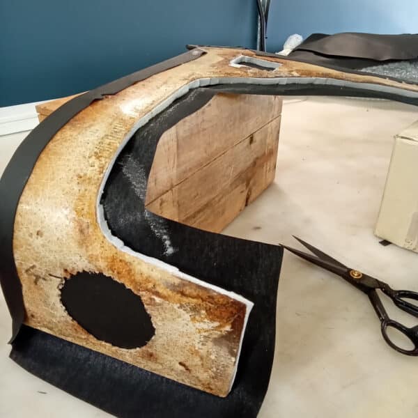 230626 1980 TVR 3000S Rear Arch Trims