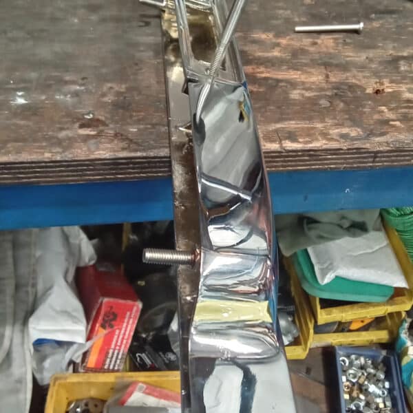 230626 1987 Mercedes 500SL Bumper Alignment and Boot Catch 14