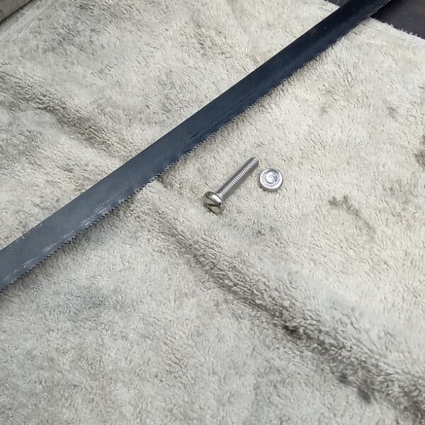 230626 1987 Mercedes 500SL Bumper Alignment and Boot Catch 15