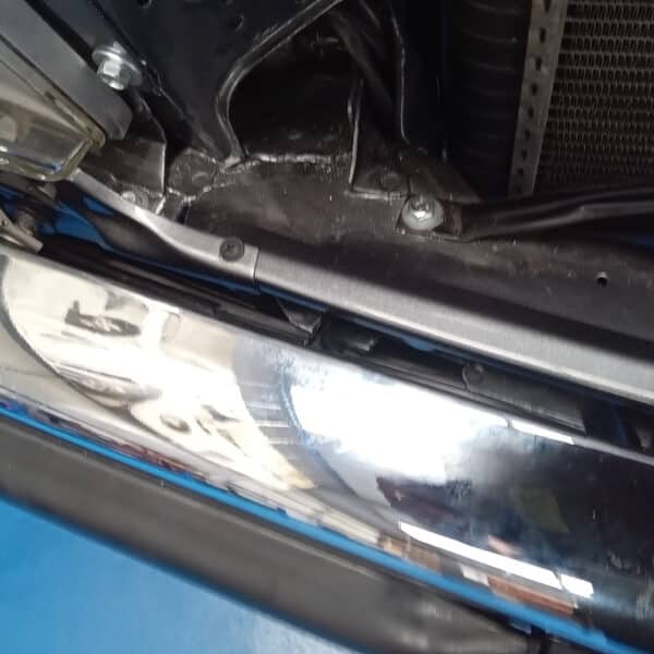 230626 1987 Mercedes 500SL Bumper Alignment and Boot Catch 5
