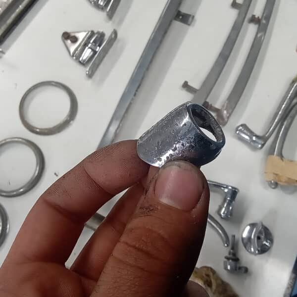 240626 1954 Aston Martin DB2 Chrome and Trim Strip Down and Inspection 100