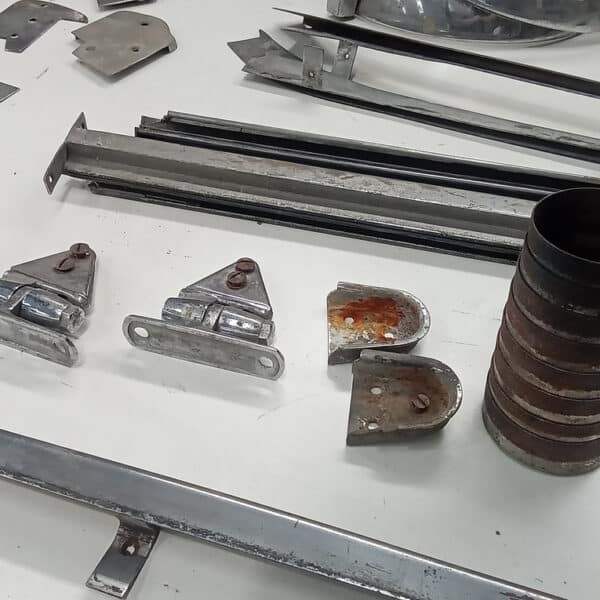 240626 1954 Aston Martin DB2 Chrome and Trim Strip Down and Inspection 105