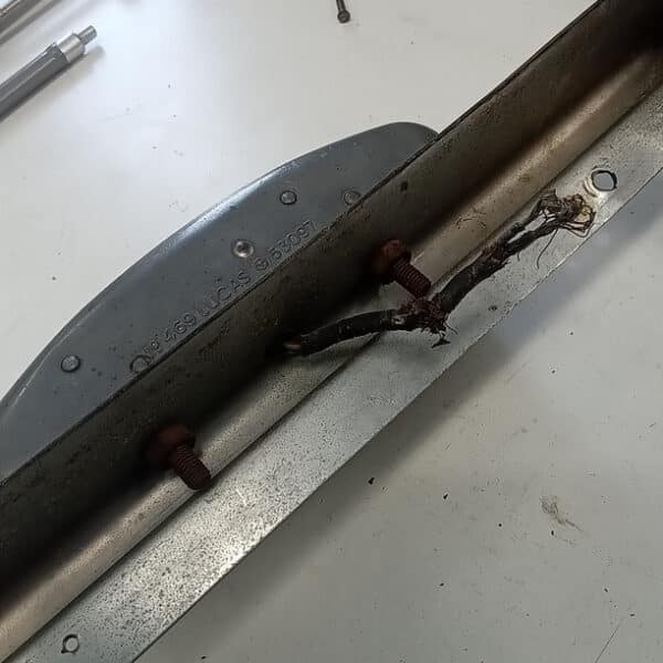 240626 1954 Aston Martin DB2 Chrome and Trim Strip Down and Inspection 54