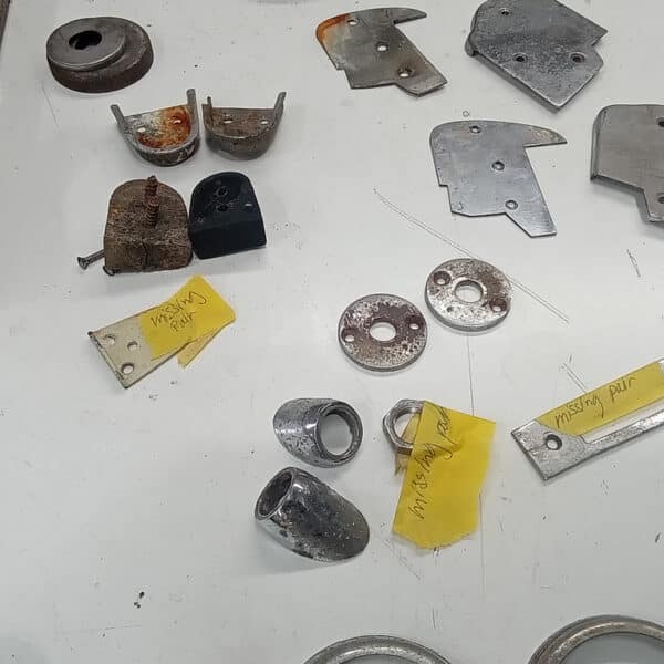 240626 1954 Aston Martin DB2 Chrome and Trim Strip Down and Inspection 87
