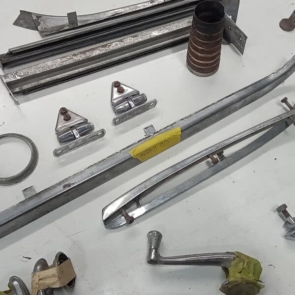 240626 1954 Aston Martin DB2 Chrome and Trim Strip Down and Inspection 89
