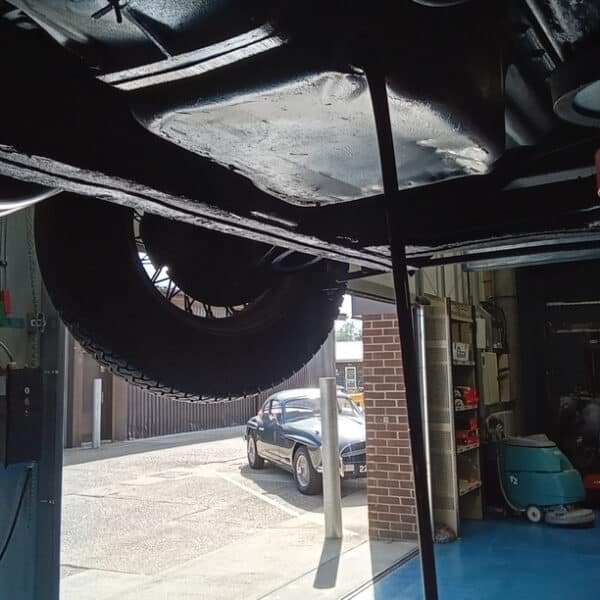 240626 1967 Austin Healey 3000 Oil Drain 2
