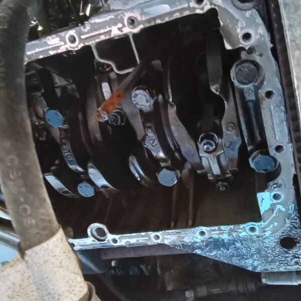 240626 2000 Peugeot 306 Sump Removed 2