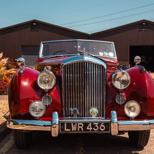 250626 1952 Bentley MkVI Drophead Coupe Arrival 3
