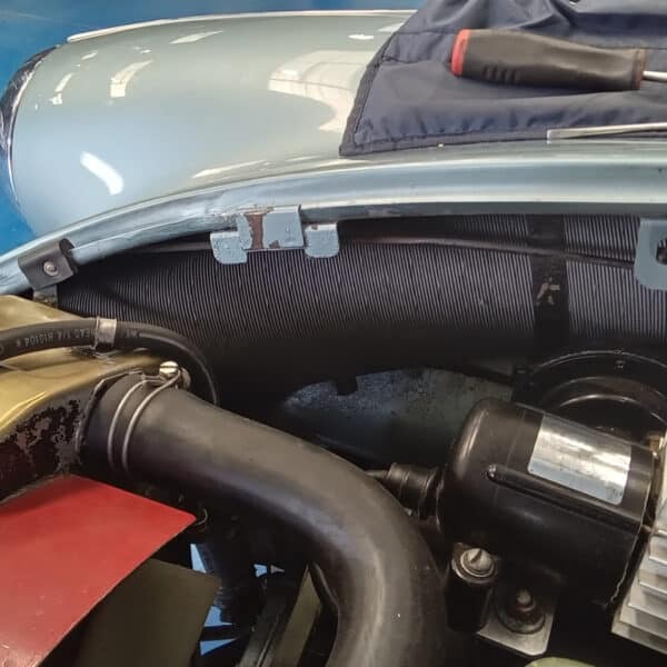 250626 1960 Austin Healey 3000 Wiring Moved for Ducts