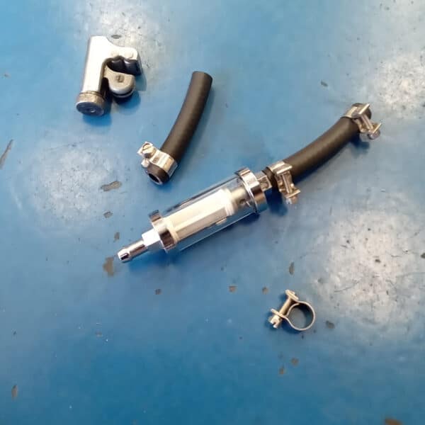 260626 1967 Austin Healey 3000 Carb Strip Air Filters and Fuel Filter 28