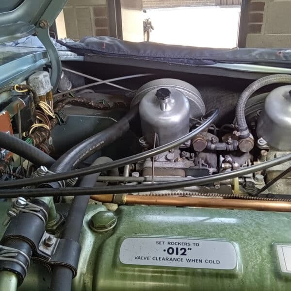 260626 1967 Austin Healey 3000 Carb Strip Air Filters and Fuel Filter 7