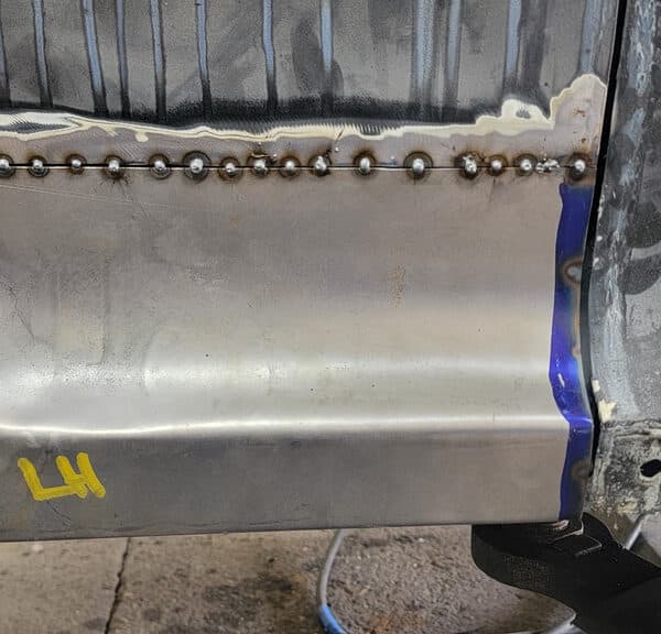 280526 1958 Rover 90 Left Wing Repaired 2