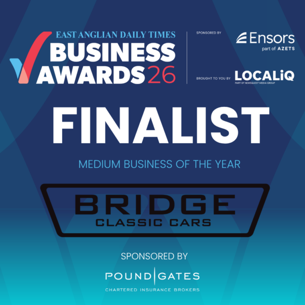 EADT Business Awards 26 Medium Business Bridge Classic Cars Reveal Graphics