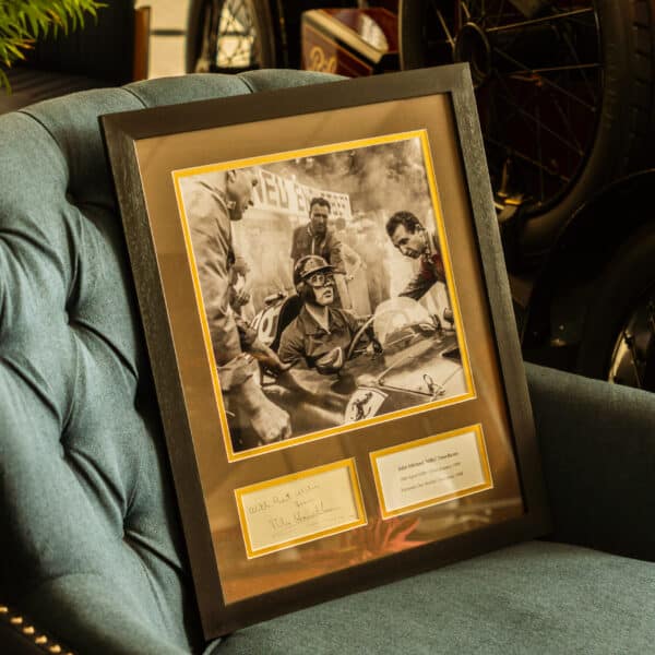 Mike Hawthorn – Autograph & Motorsport legacy Artwork