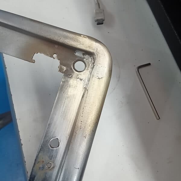 010726 1954 Aston Martin DB2 Chrome Repair 2