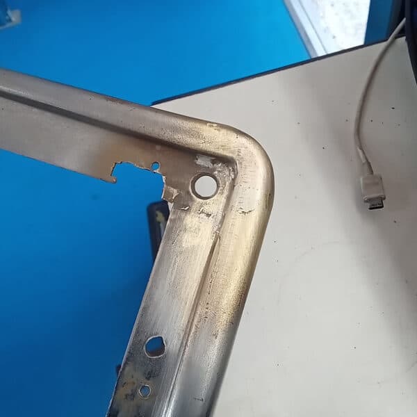 010726 1954 Aston Martin DB2 Chrome Repair