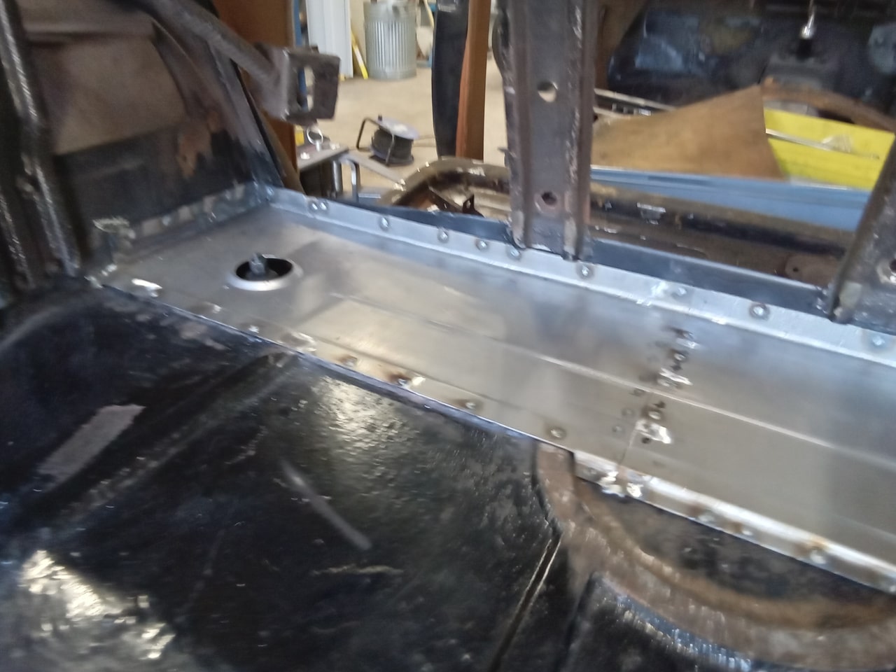 020726 1958 Rover 90 Boot Floor New Panels