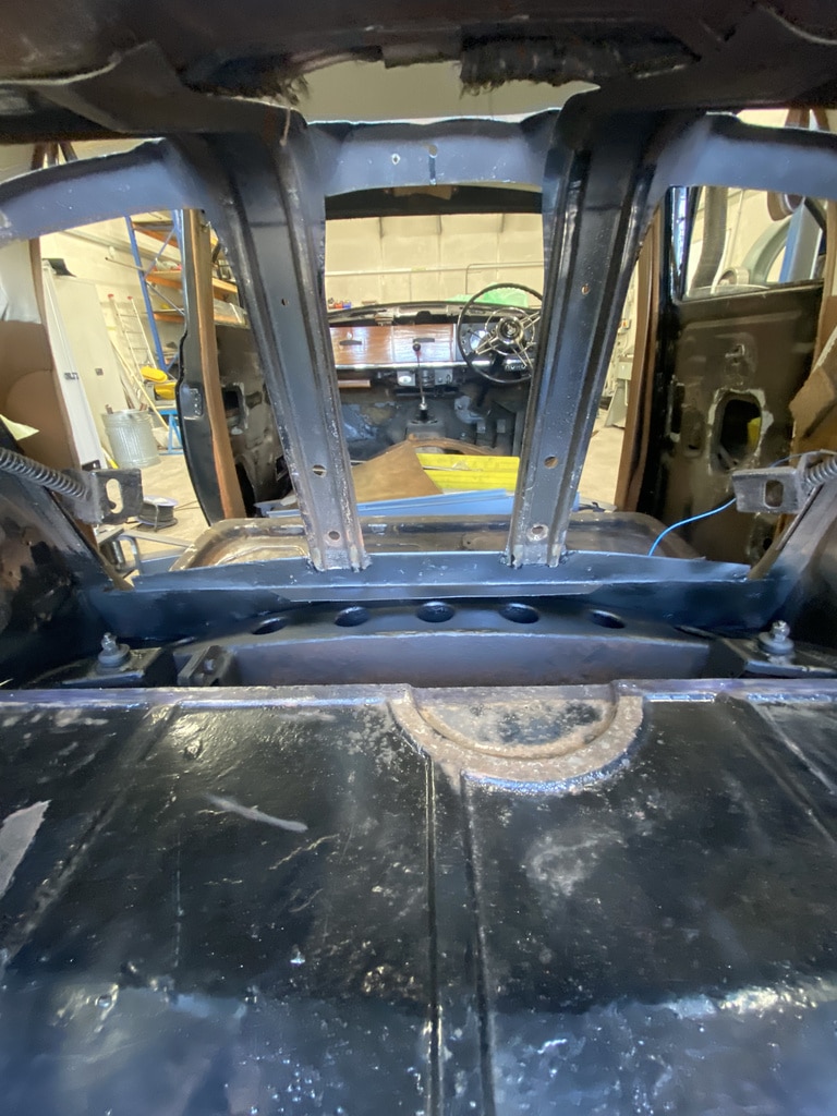 020726 1958 Rover 90 Rear Section Painted 4