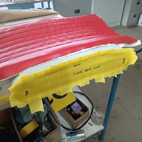 030726 1955 Aston Martin DB2 Drophead Front Seats Retrimmed 11
