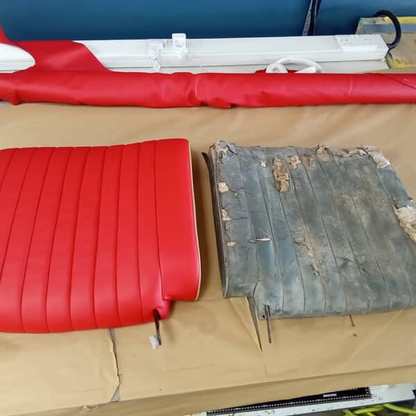 030726 1955 Aston Martin DB2 Drophead Front Seats Retrimmed 2