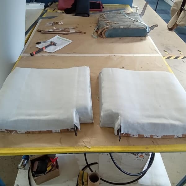 030726 1955 Aston Martin DB2 Drophead Front Seats Retrimmed 22