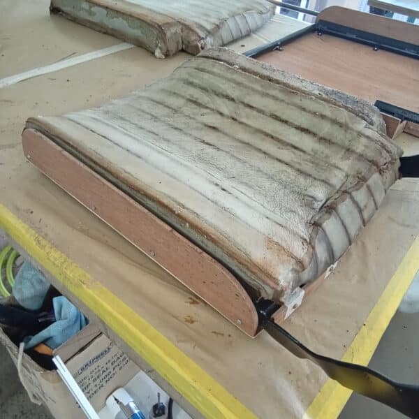 030726 1955 Aston Martin DB2 Drophead Front Seats Retrimmed 25