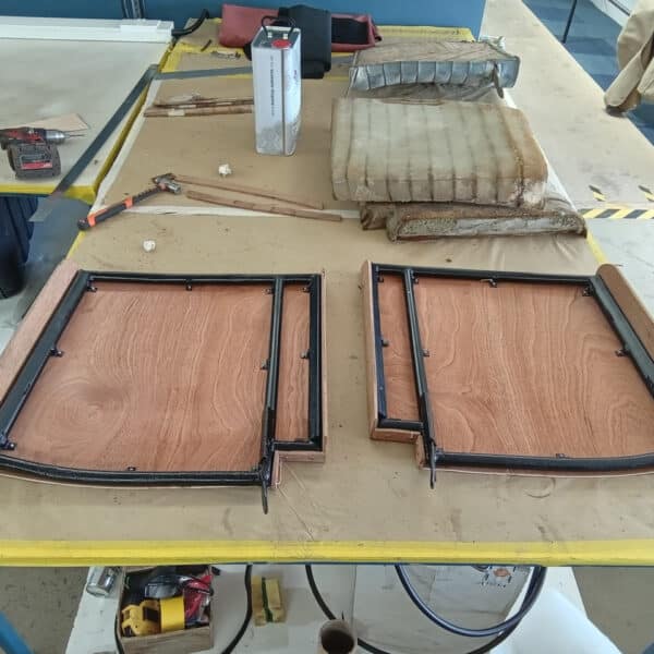 030726 1955 Aston Martin DB2 Drophead Front Seats Retrimmed 29