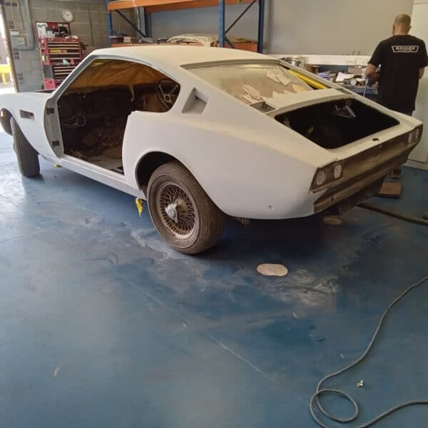 030726 1970 Aston Martin DBS Vantage sanding ready for final colour 2