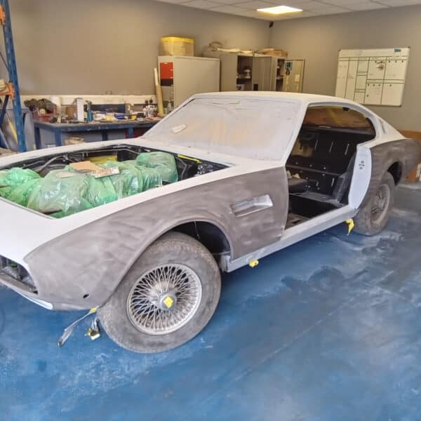 030726 1970 Aston Martin DBS Vantage sanding ready for final colour 6