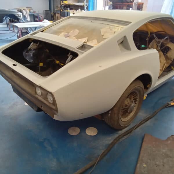 030726 1970 Aston Martin DBS Vantage sanding ready for final colour