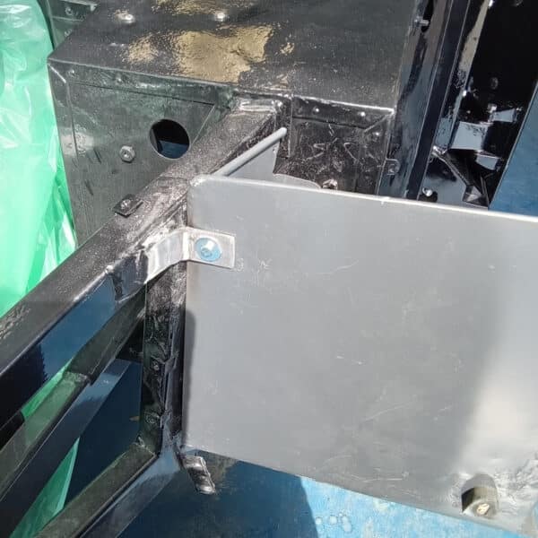 070726 1955 Aston Martin DB2 Drophead Brackets Welded Back to Chassis 3