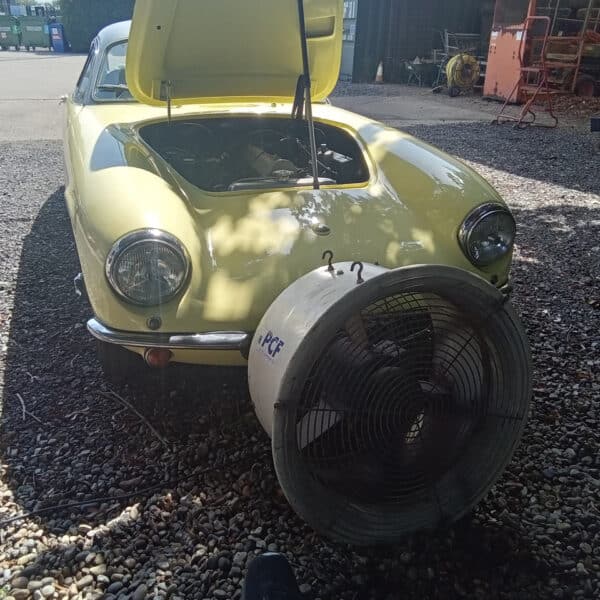070726 1962 Lotus Elite Ceramic Coating Engine