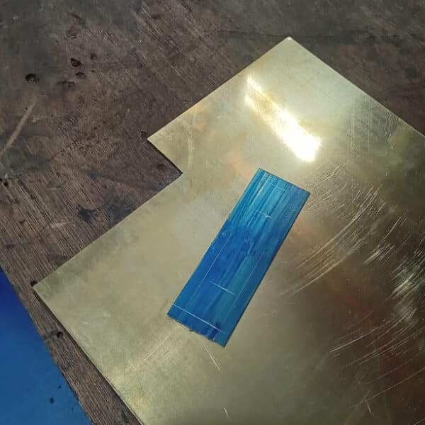 080726 1954 Aston Martin DB2 Brass Parts for Chroming 11