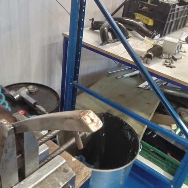 080726 1955 Aston Martin DB2 Drophead Chrome and Trim Repairs 11