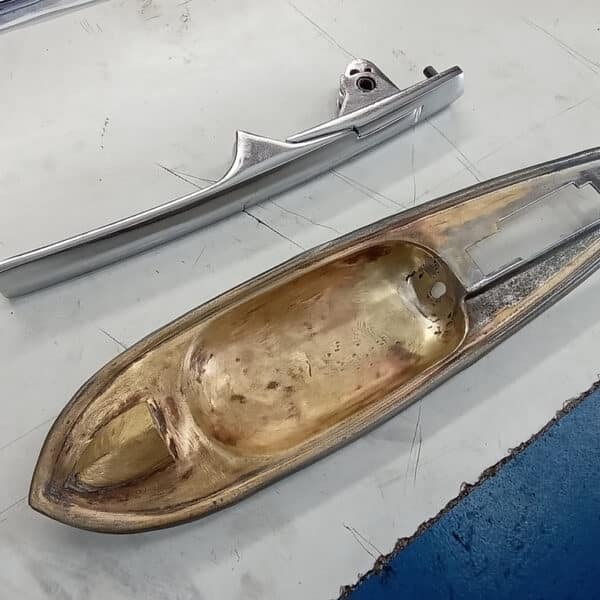 080726 1955 Aston Martin DB2 Drophead Chrome and Trim Repairs