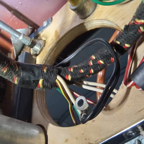 090726 1967 Austin Healey 3000 Choke Cable Fitted 2