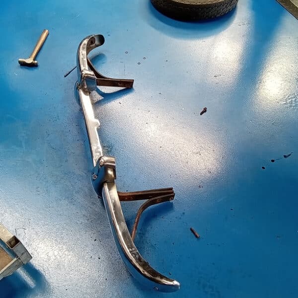 140726 1952 Bentley MkVI Drophead Bumpers Removed 5