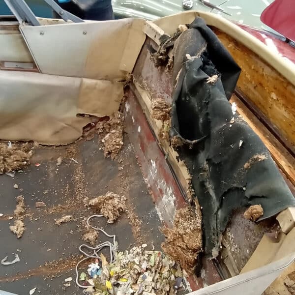 140726 1952 Bentley MkVI Drophead Front and Rear Seats Removed 8