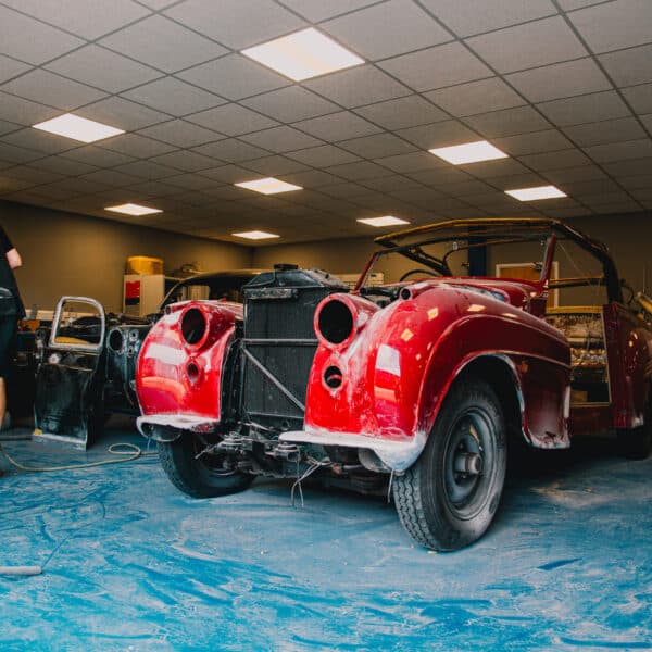 150726 1952 Bentley MkVI Drophead Teardown