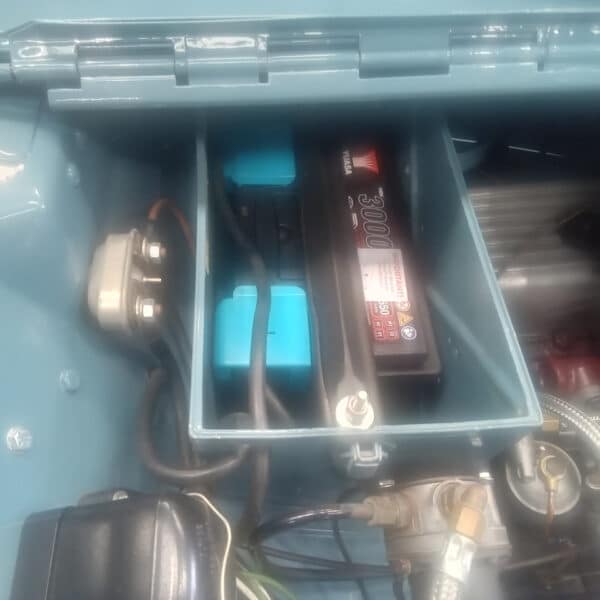 160726 1949 MG YT New Battery and Fuel Hose 3