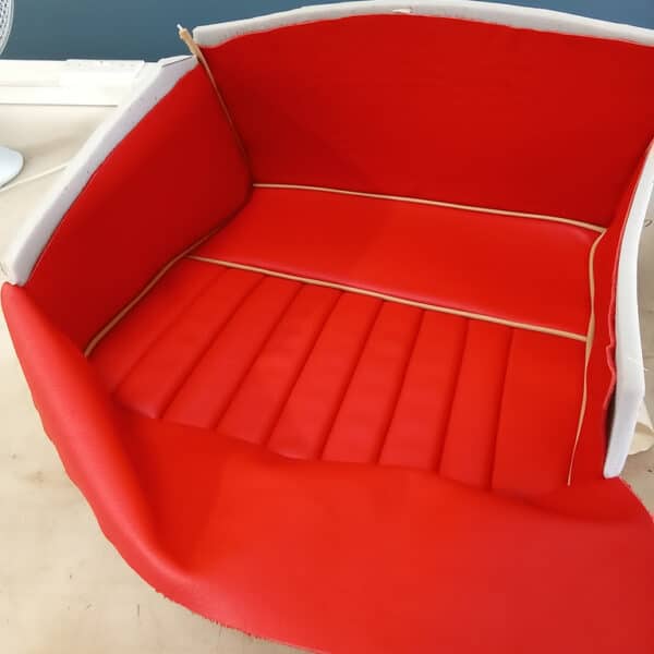 27072026 1955 Aston Martin DB24 Drophead interior and bonnet prep 10