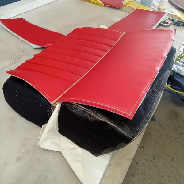 27072026 1955 Aston Martin DB24 Drophead interior and bonnet prep 16