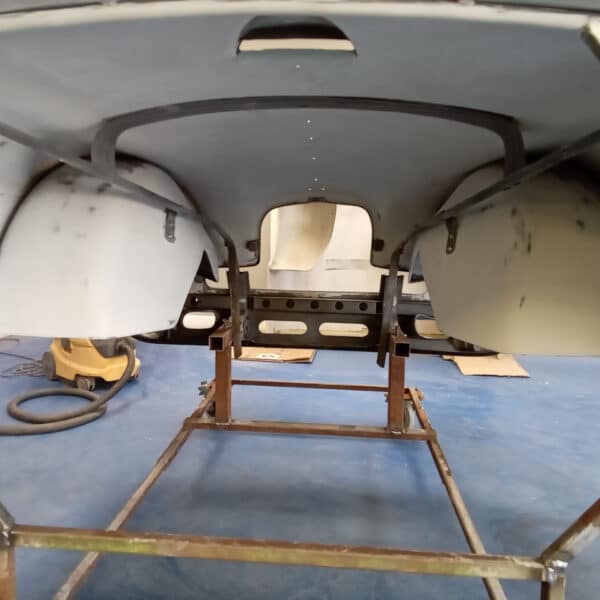 27072026 1955 Aston Martin DB24 Drophead interior and bonnet prep 5